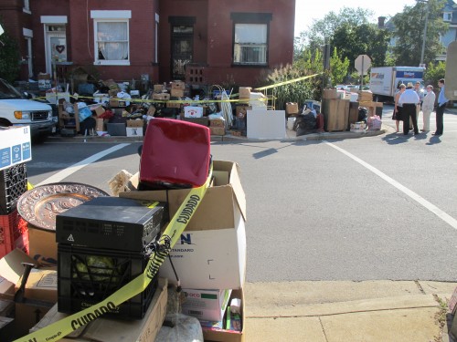 Woman And Her 30,000 Lbs Of Stuff Get Evicted