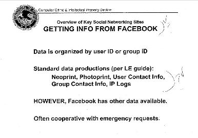 How Safe Is Your Facebook Info From The Feds?