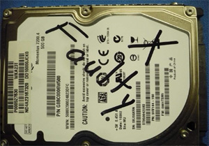 Toshiba Won't Repair Faulty Hard Drive Because You Sharpied "Faulty" On It