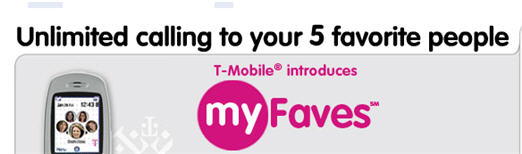 Rumor: T-Mobile “My Faves” Doesn’t Require A Special Handset