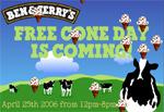 Ben and Jerry’s Free Ice Cream Day, Sort Of