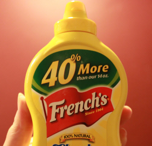French's Boasts That Its Large Mustard Is Bigger Than Its Small