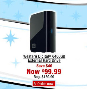 Staples Advertises 6400 Gig Hard Drive; Singularity Quickly approaching.