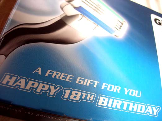 UPDATE! How Did Gillette Know It Was My Birthday??!