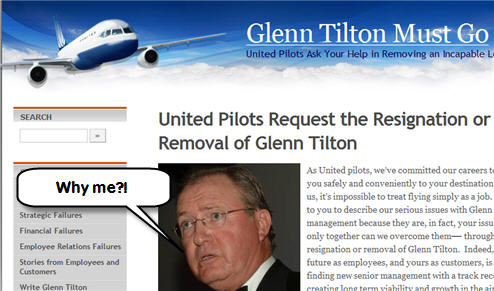United's Pilots Would Like You To Help Them Fire Their CEO