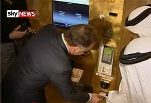 Gold-Dispensing ATM Converts Pesky Cash To 24K Bars