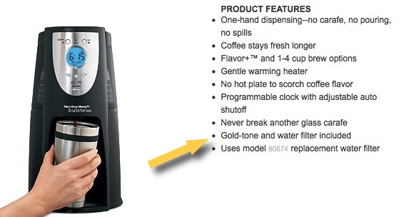 Hamilton Beach Insists The Broken Part On Your Coffee Maker Doesn't Exist