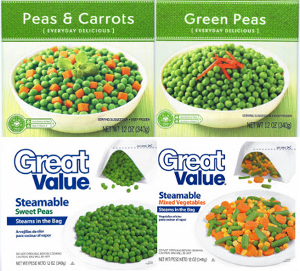 Some Walmart, Kroger Store-Brand Peas & Mixed Vegetables
Recalled Because You Are Not Supposed To Eat Glass