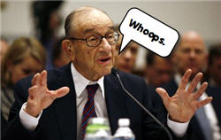Greenspan Says That His Free-Market Ideology Was Flawed