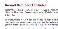 Lawsuits: Tyson Ground Beef Sold by Walmart Put Me In The Hospital