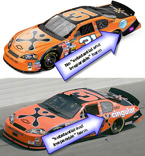 AT&T Sues NASCAR Over Cingular Car's Logo