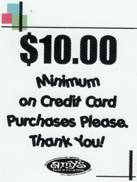 Requiring Minimum Credit Card Purchases is a Violation