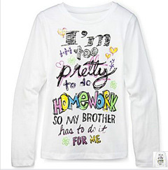 JCPenney Removes "Too Pretty To Do Homework" Sweatshirt