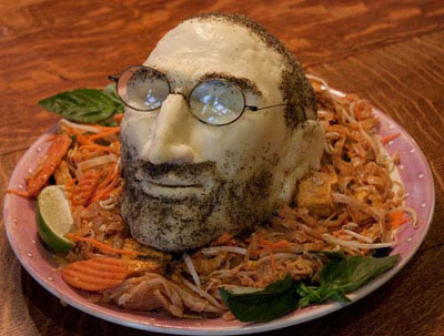 Celebrate The iPad's Launch By Sculpting Steve Jobs' Head In Cheese