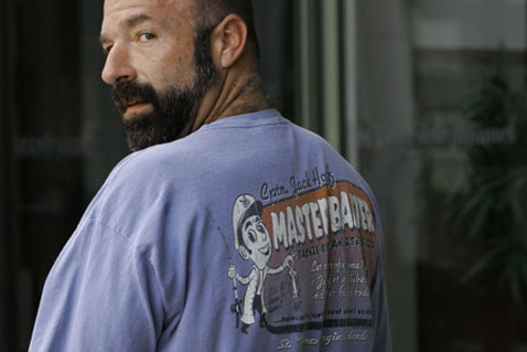 Southwest Airlines Tries To Make Passenger Change "Masterbaiter" Shirt
