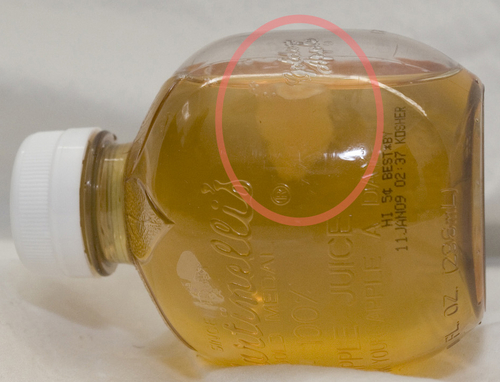 Martinelli's Apple Juice: Now With Mold!