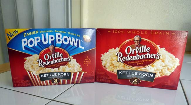 Orville Redenbacher Uses New Fancy Bowl To Disguise Shrink
Ray Effects