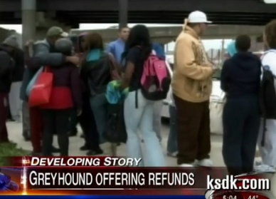 Greyhound Passengers Stranded 100 Miles From Destination After Driver Flees Bus