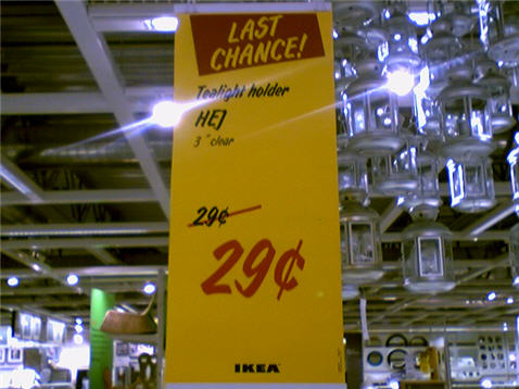 IKEA: It's Your Last Chance To Save Nothing