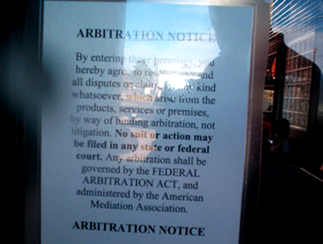 The Burger Of Mandatory Binding Arbitration