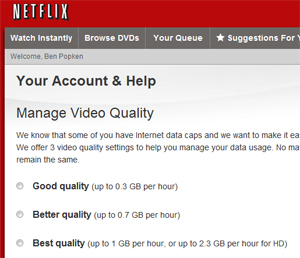 Netflix Lets You Downgrade Video Quality So You Don't Hit Bandwidth Caps