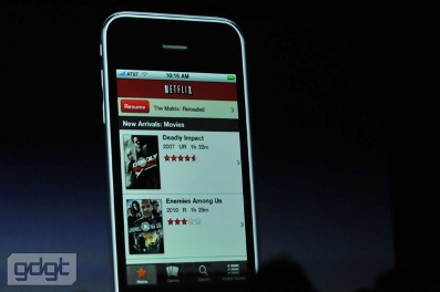 Netflix Is Indeed Coming To iPhone Says Steve Jobs