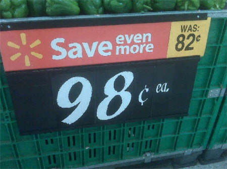 Walmart: And By "Save Even More" We Mean "We've Raised Prices"