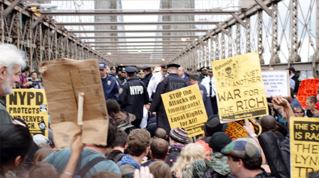 Occupy Wall Street Protests Galvanized By 700+ Arrests On Brooklyn Bridge