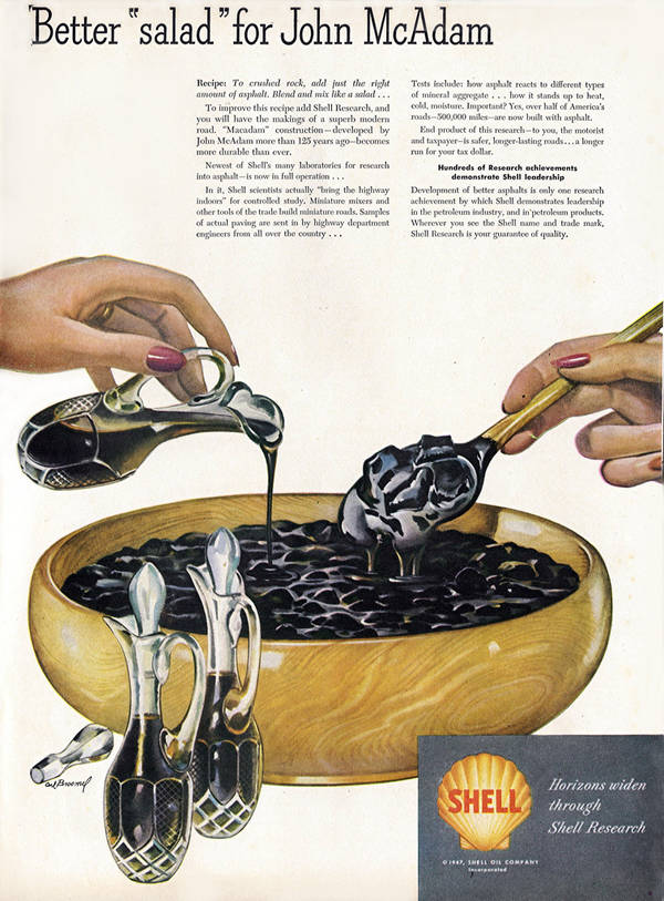 How About A Tasty Crude Oil Salad From Shell?