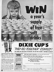 Dixie Cups Originally Marketed As Life-Saving Technology