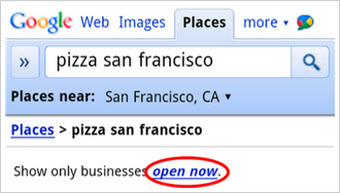 Google's Mobile Search Lets You Find Businesses That Are Open Right Now