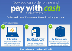 Walmart's New "Pay With Cash" Online Option Still Means A Trip To The Store