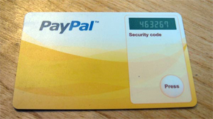Paypal's New Security Card Fits Inside Wallet