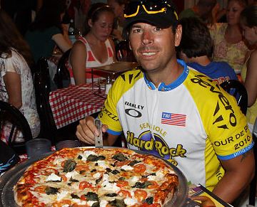 Man Biking From Florida To NYC To Promote Pizza As Health Food
