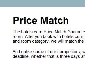 Hotels.com Screws Me Out Of Price-Matching Guarantee Because
They're Too Busy