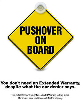 Consumer Reports Calls You A "Pushover" For Buying The Extended Warranty Sales Pitch