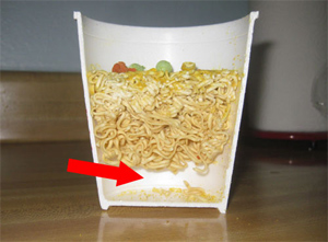 Secret Void At Bottom Of Every Cup Noodles