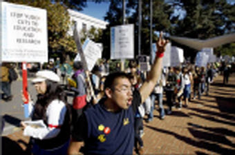 California Students Protest, Riot Over Tuition Gouging