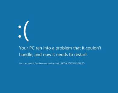 Microsoft's New Blue Screen Of Death Feels Your Pain, Expresses It With Frowny Face