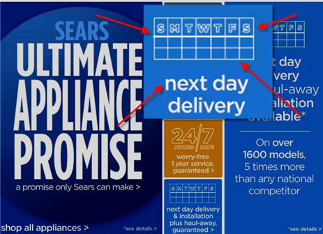 Sears' "Ultimate Appliance Promise" Vs. Reality