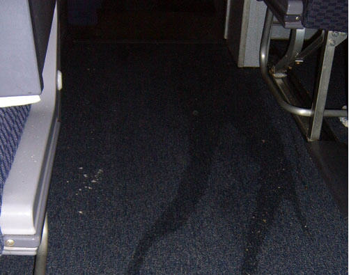 Continental Airlines Sewage Flight, Eyewitness Account