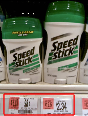 Walmart Deodorant Pricing Scheme Smells Off