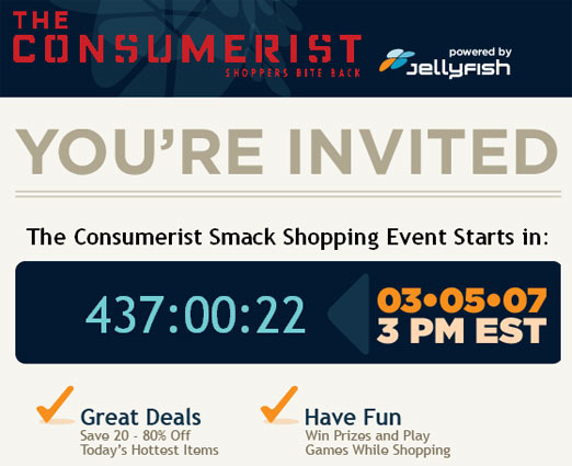 Consumerist Shopping Event: You Pick The Deals