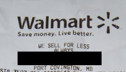 Walmart Enlists Help Of Local Police Officer To Force You To Show Receipt