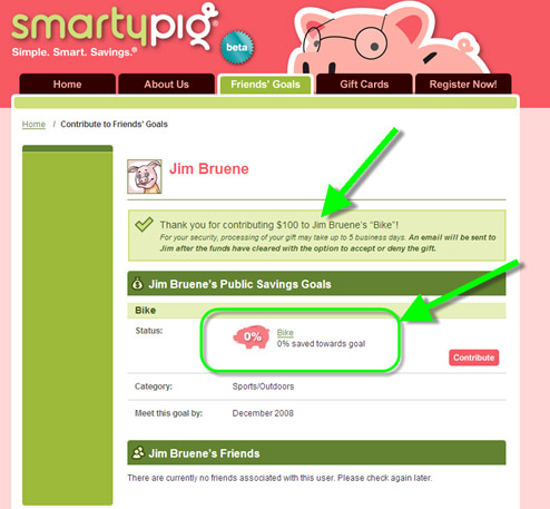 Save For Specific Goals With SmartyPig.com