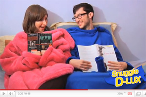 Introducing The Snuggie D-Lux