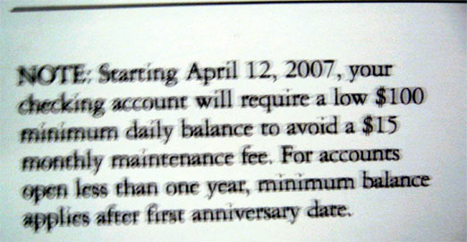 Commerce Bank's Free Checking Now Requires $100 Min Balance
