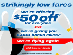 Spirit Airlines Flights Resume Friday, Offers Everyone $50 Off