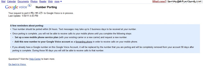 Google Voice Number Porting Stalled For 19 Days