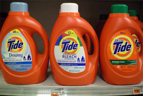 Tide: Mystery Of Different Loads For Different Scents Solved!